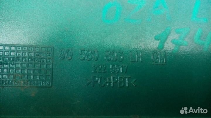 Планка под фонарь левая Opel Zafira A 1999-2005