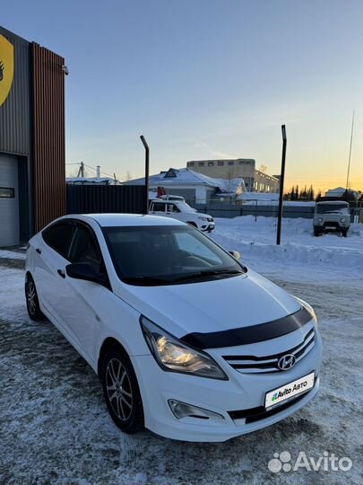 Hyundai Solaris 1.4 МТ, 2015, 168 000 км