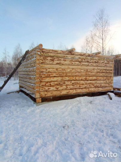 Срубы бань. Сборка. Доставка