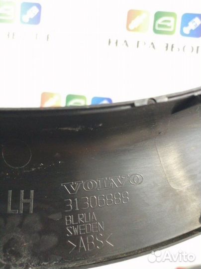 Накладка на петлю багажника Volvo S60 FS45 B4164T3