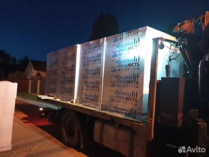 Газобетонные блоки с завода Бонолит