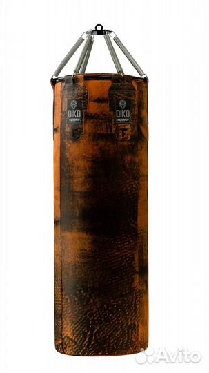 Боксерский мешок Diko Filippov из кожи на пружинах