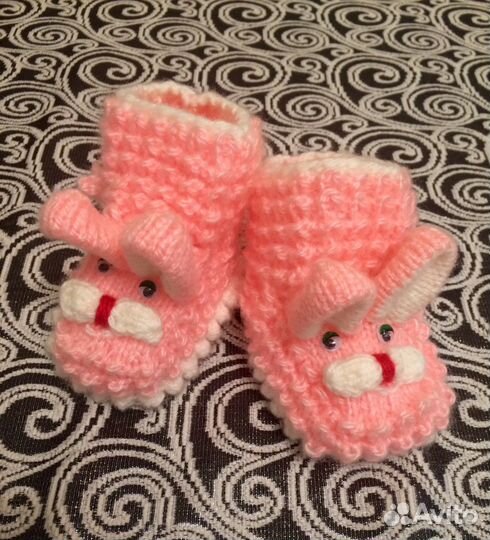 Пинетки-зайчики