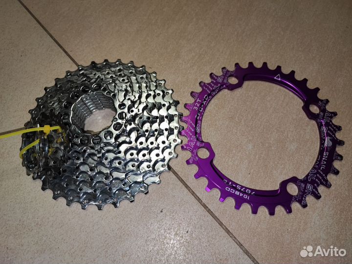 Велозапчасти коробкой