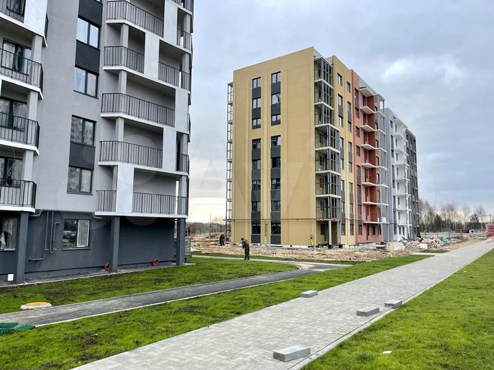 1-к. квартира, 38,2 м², 1/8 эт.