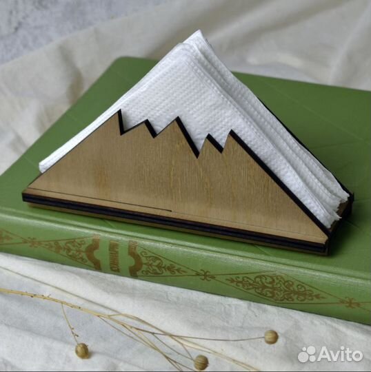 Салфетница деревянная 