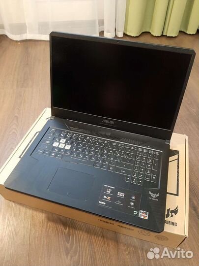 Игровой ноутбук asus TUF gaming 17