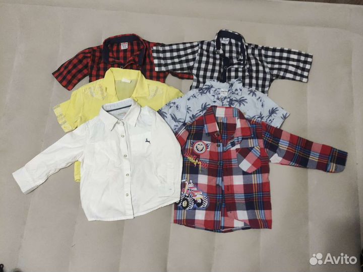 Рубашки на мальчика 1г.-2г.-3г