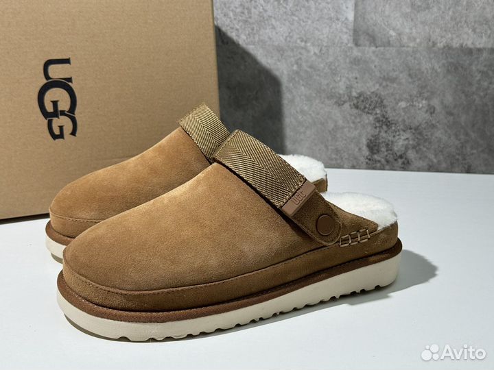 Угги женские UGG Goldenstar Clog Chestnut