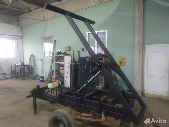 Самосвальная установка