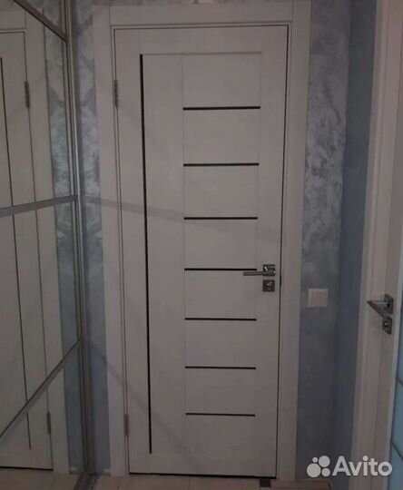 Двери межкомнатные с матовым стеклом