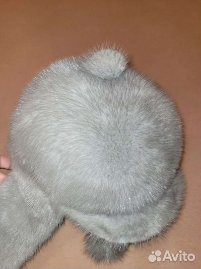 Шапка норковая женская