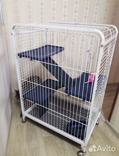 Клетка для шиншиллы бу