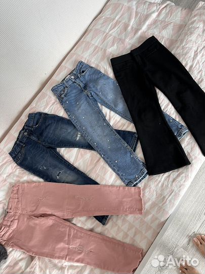 Джинсы, брюки кофты zara gap вещи пакетом