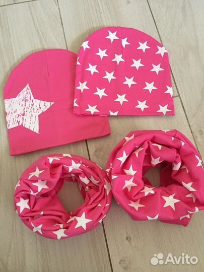 Комплект снуд и шапка 1-3г