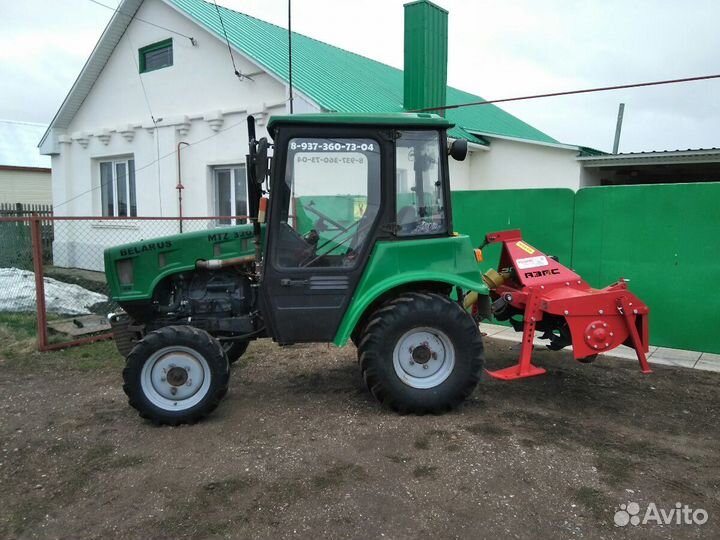 Вспашка огородов минитрактором