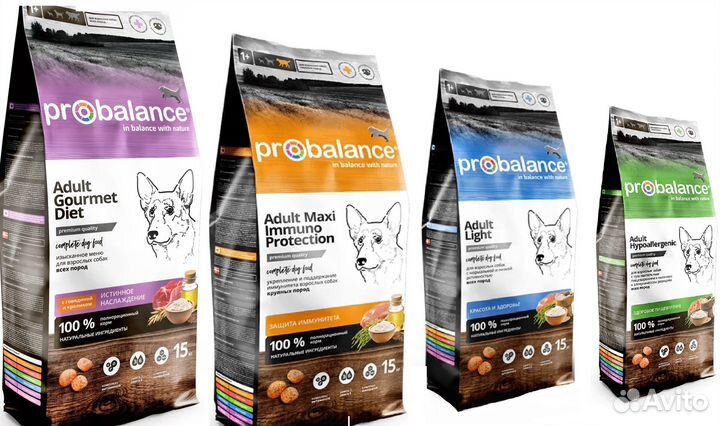 ProBalance сухой корм для собак 15кг
