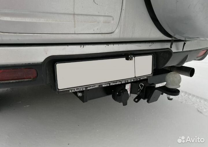 Фаркоп honda CR-V II поколение (шар E)