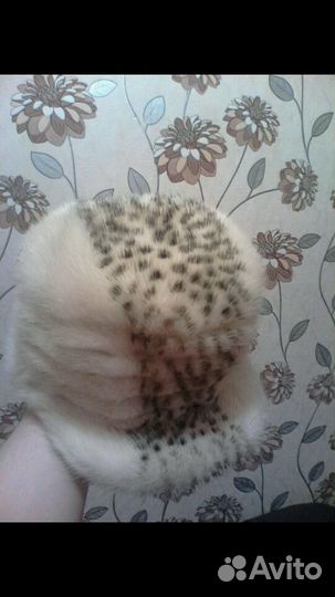 Шапка норковая