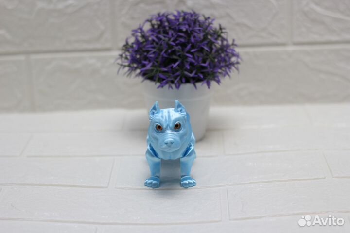 Подвижная 3Д игрушка Питбуль