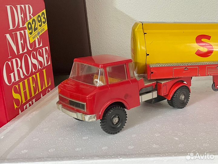 Игрушка бензовоз 