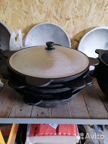 Казан чугунный узбекский