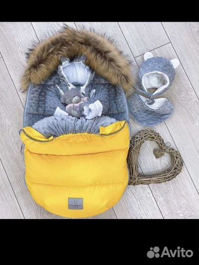 Конверт на выписку зимний