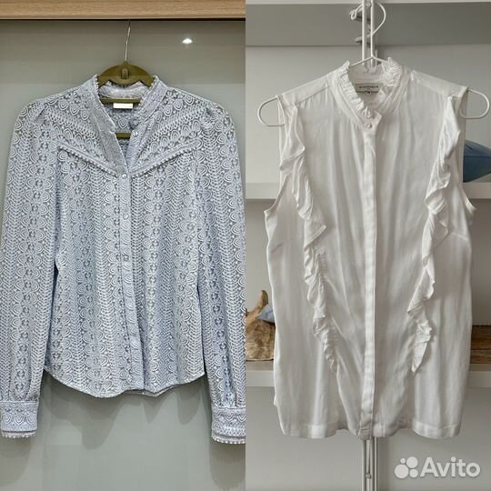 Блуза из кружева xs