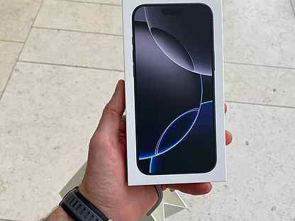 iPhone 16 Pro Max 1TB Black Titanium Sim+E-Sim