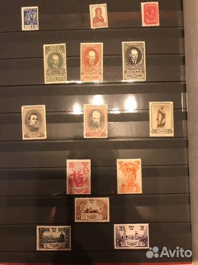 Почтовые марки 1938-1939 г.г