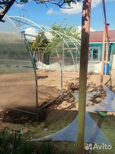 Теплица из поликарбоната