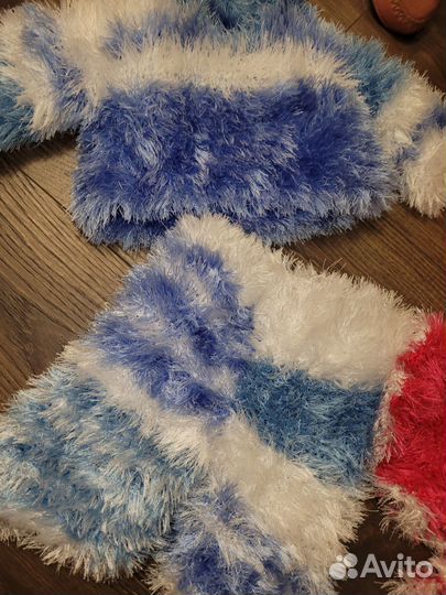 Комбинезон вязаный тёплый