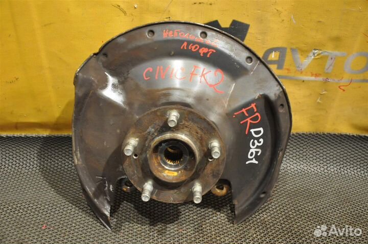 Ступица передняя правая honda civic FK2