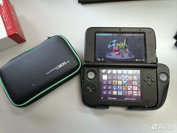 Nintendo 3ds xl не прошитая 116 игр внутри