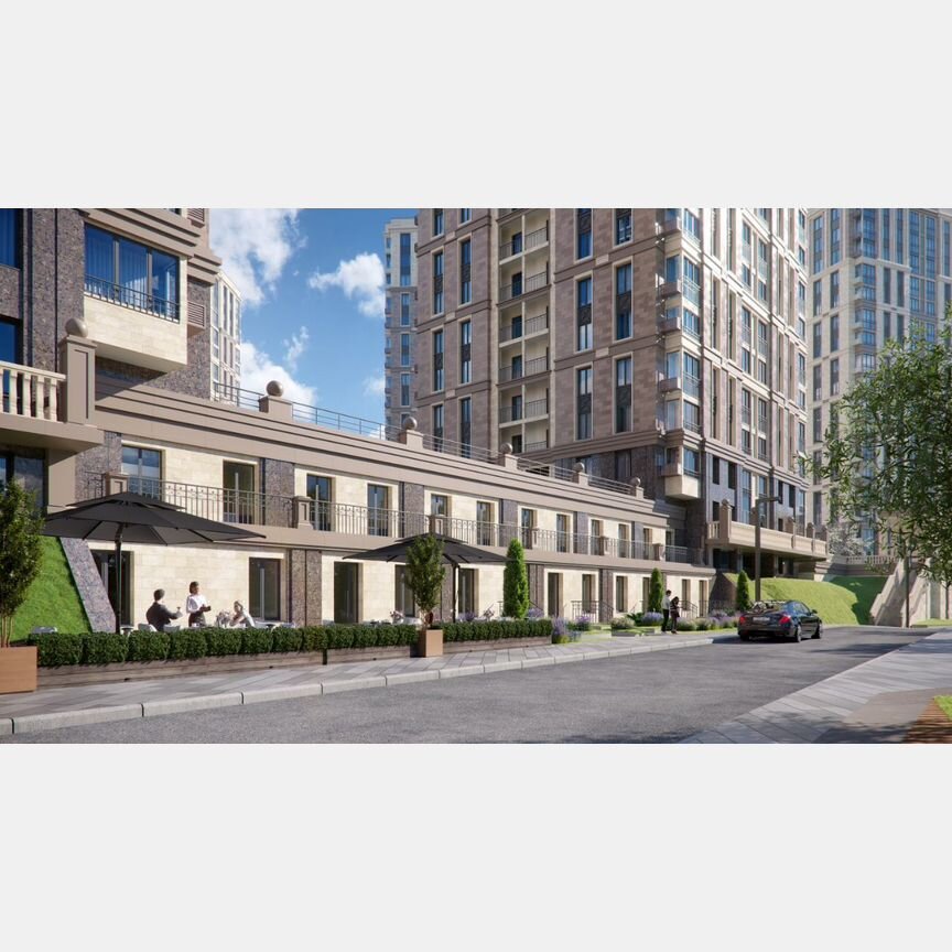 2-к. квартира, 61,5 м², 14/17 эт.