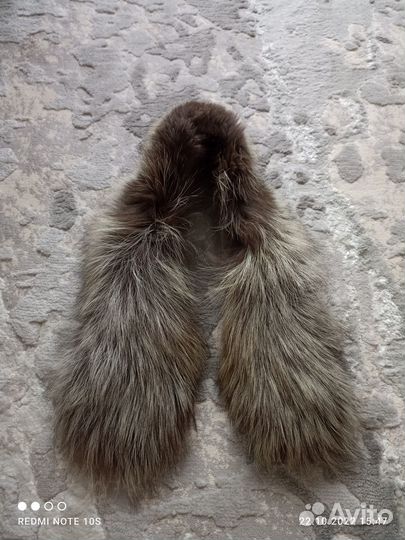 Воротник из чернобурки