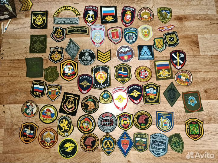 Нашивки шевроны