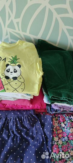 Вещи для девочки пакетом р. 122/128 Куртка деми