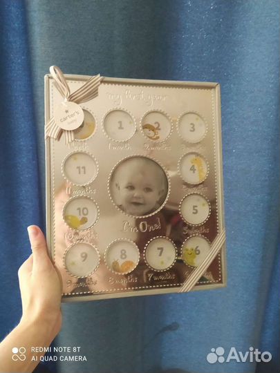 Рамка Мой первы год Carter's