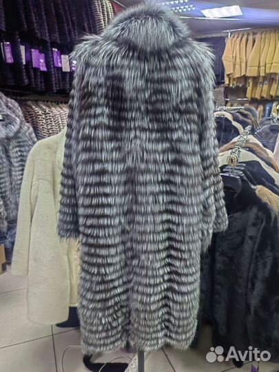 Шубы из чернобурки Длина 130 Размер 44До 50