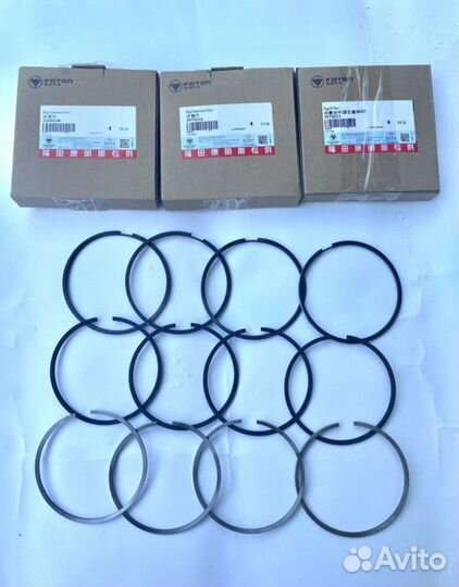 Кольца поршневые газель нехт cummins