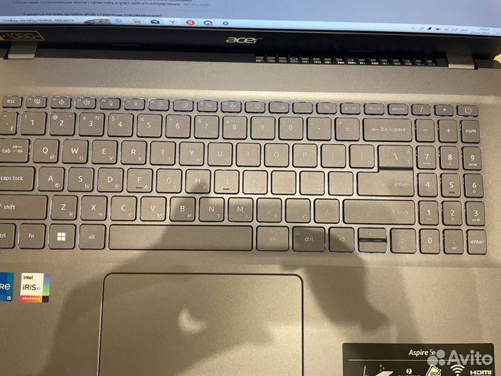 Ноутбук acer aspire 5 A515-57