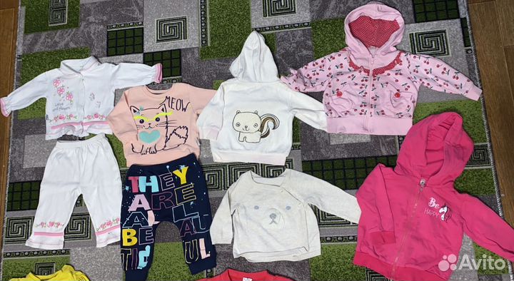 Вещи пакетом от рождения до 80 р