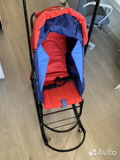 Коляска санки