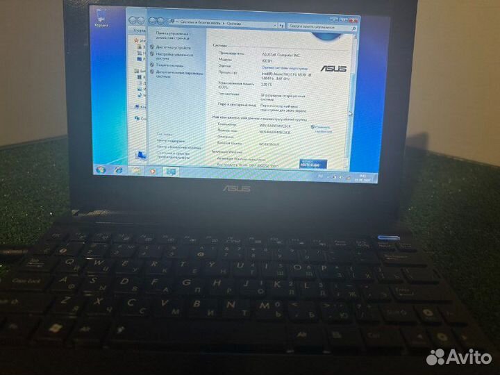 Ноутбук asus Eee PC X101H