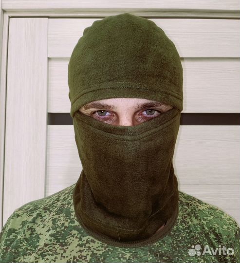 Балаклава флисовая прорезь