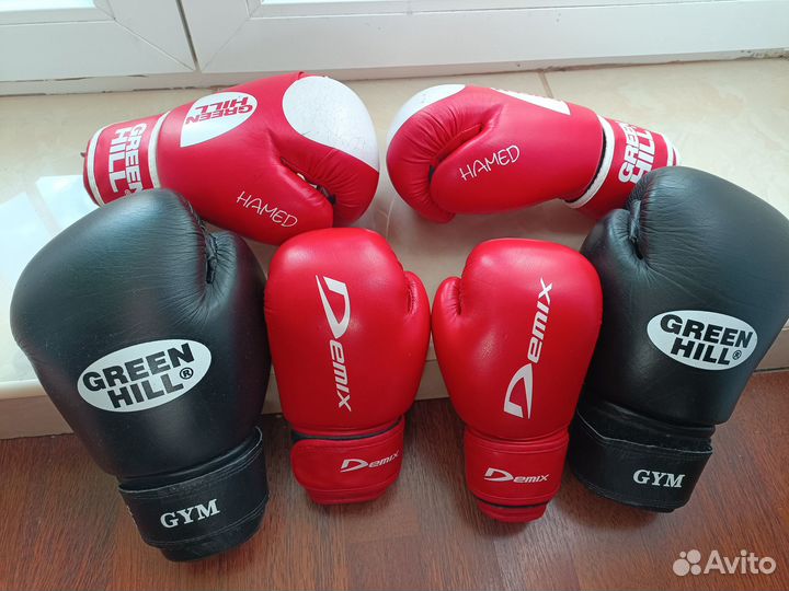 Боксëрские перчатки green hill 14 оз