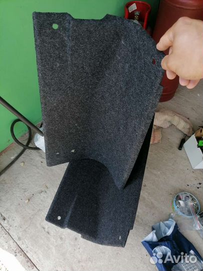 Обивка заднего угла стенки кабины Газель 3302