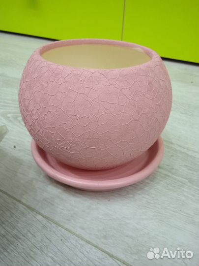 Кашпо, материалы для творчества, ракушки