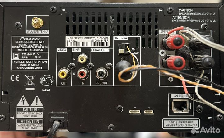 Музыкальный центр Pioneer x-hm71-k